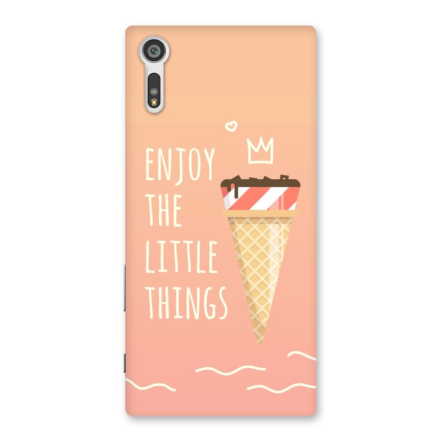Enjoy the Little Things Back Case for Xperia XZ