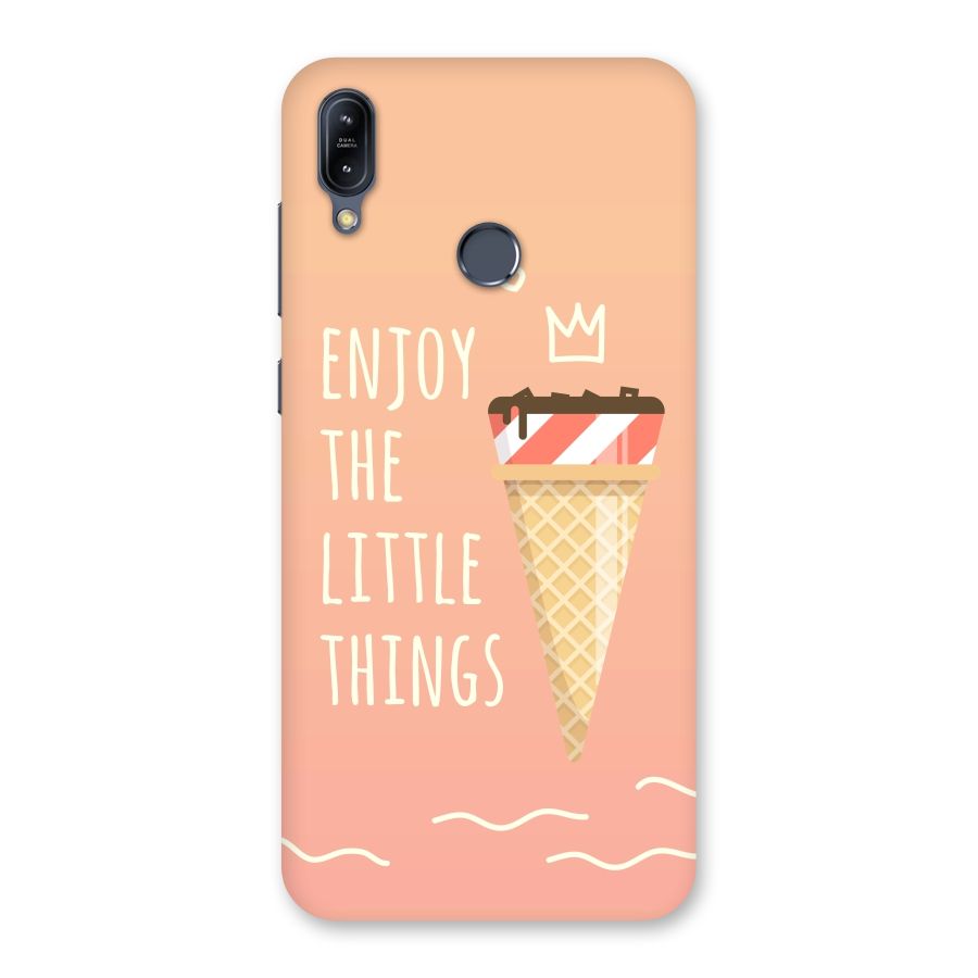 Enjoy the Little Things Back Case for Zenfone Max M2