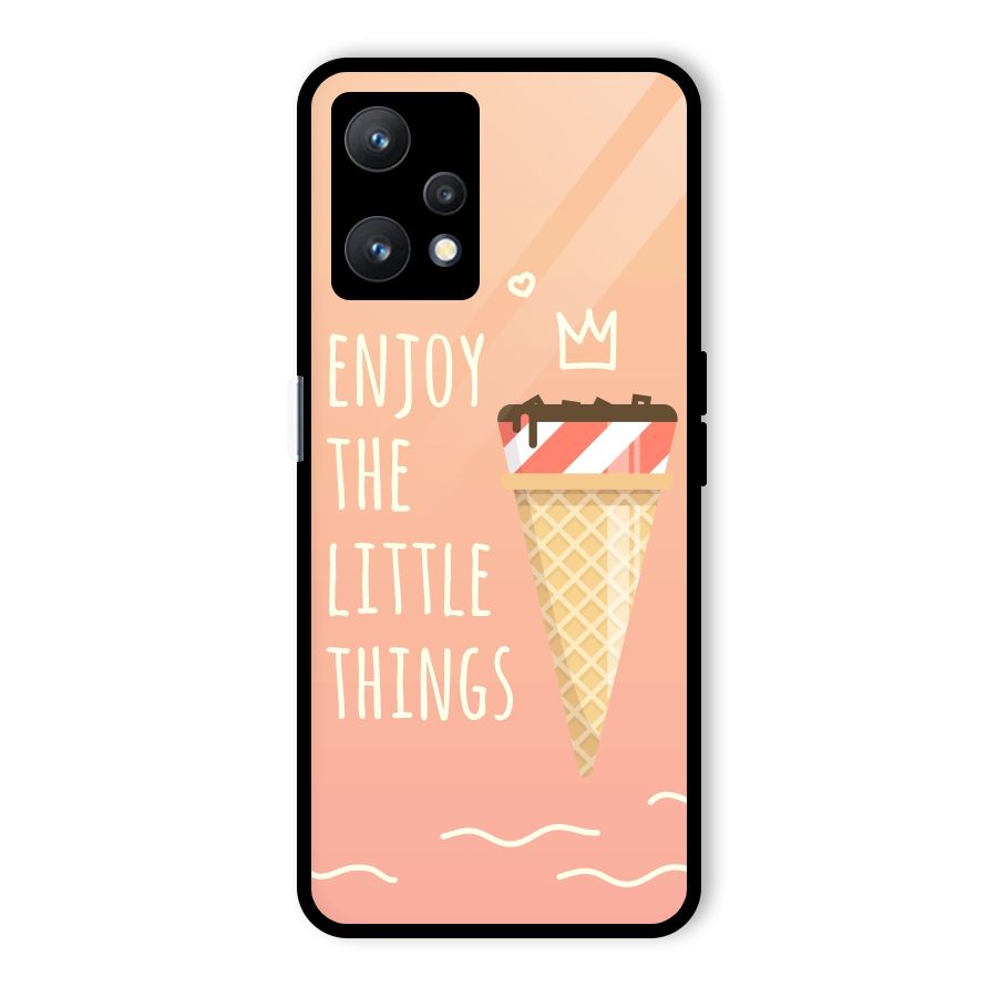 Enjoy the Little Things Glass Back Case for Realme 9 Pro 5G