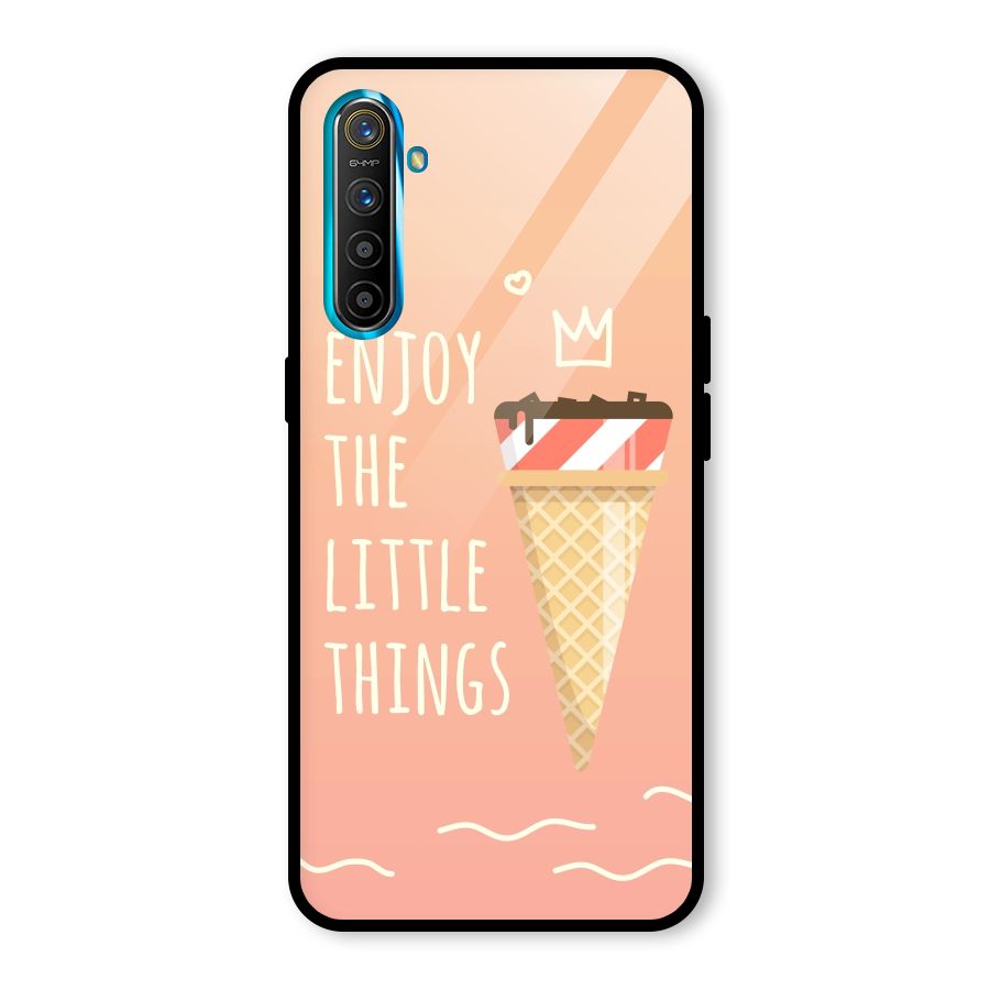 Enjoy the Little Things Glass Back Case for Realme XT
