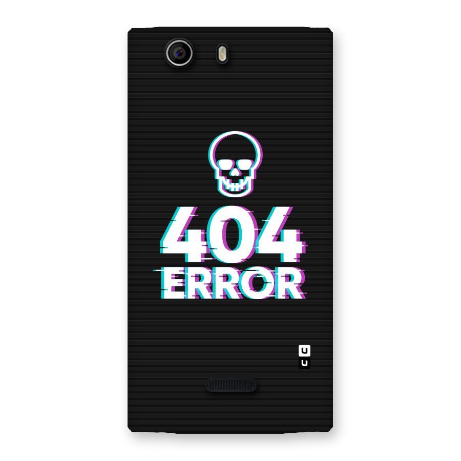 Error 404 Skull Back Case for Canvas Nitro 2 E311