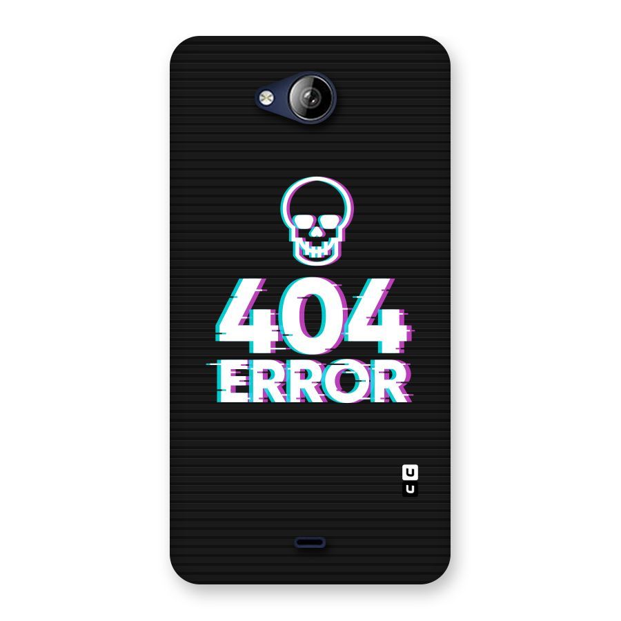 Error 404 Skull Back Case for Canvas Play Q355
