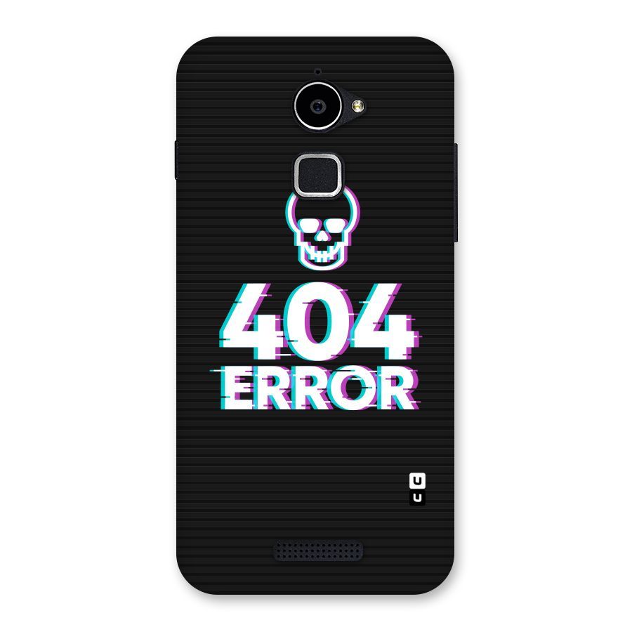 Error 404 Skull Back Case for Coolpad Note 3 Lite