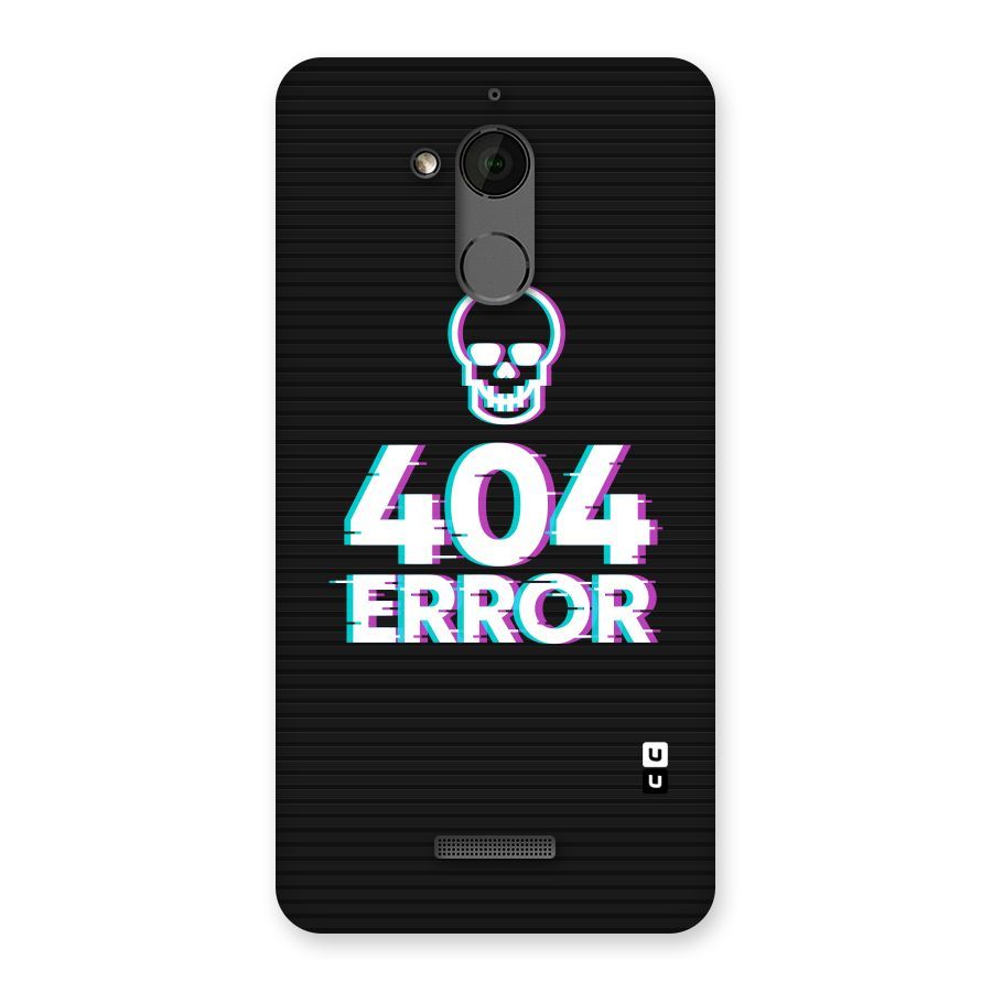Error 404 Skull Back Case for Coolpad Note 5