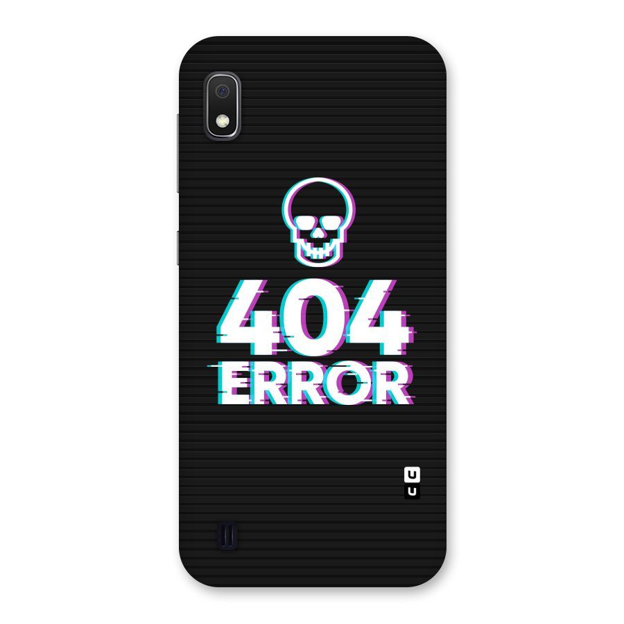 Error 404 Skull Back Case for Galaxy A10