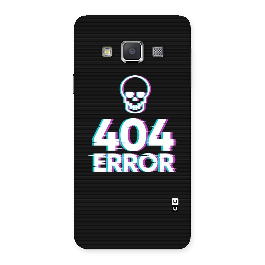 Error 404 Skull Back Case for Galaxy A3
