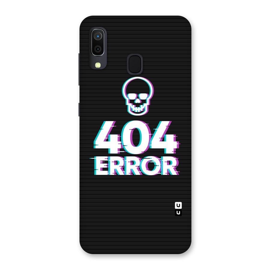 Error 404 Skull Back Case for Galaxy A30
