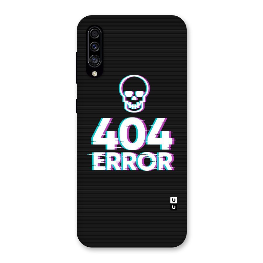 Error 404 Skull Back Case for Galaxy A30s