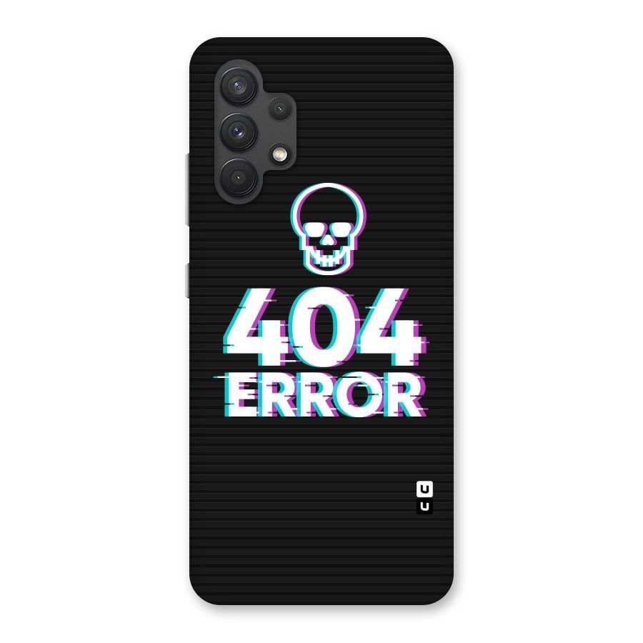 Error 404 Skull Back Case for Galaxy A32