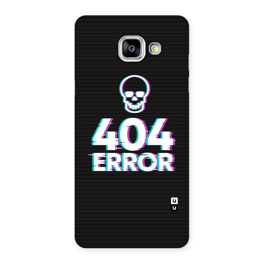 Error 404 Skull Back Case for Galaxy A5 2016