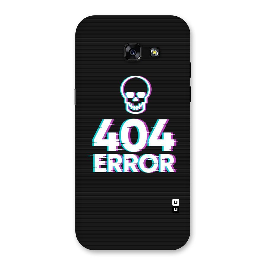 Error 404 Skull Back Case for Galaxy A5 2017