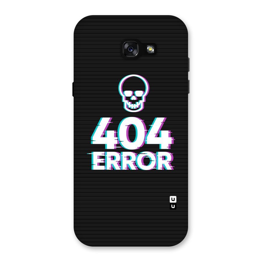 Error 404 Skull Back Case for Galaxy A7 (2017)