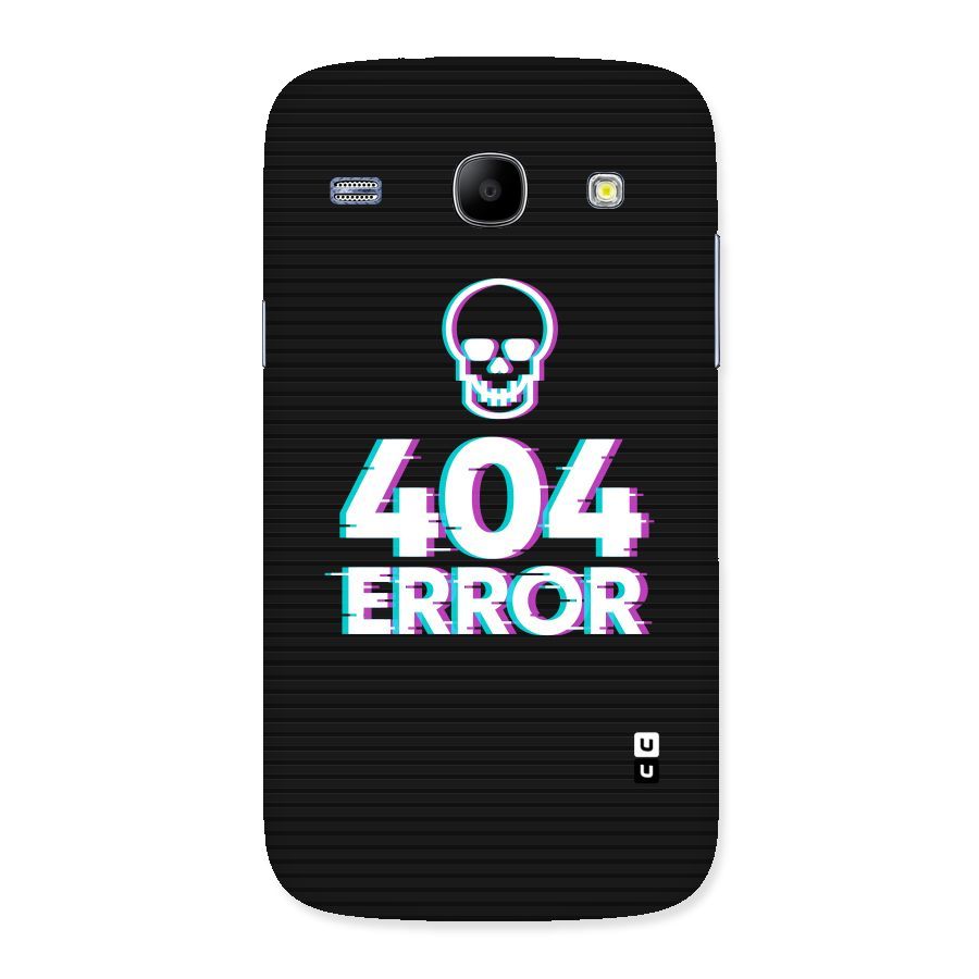 Error 404 Skull Back Case for Galaxy Core