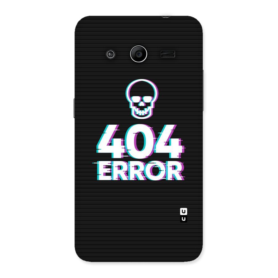 Error 404 Skull Back Case for Galaxy Core 2