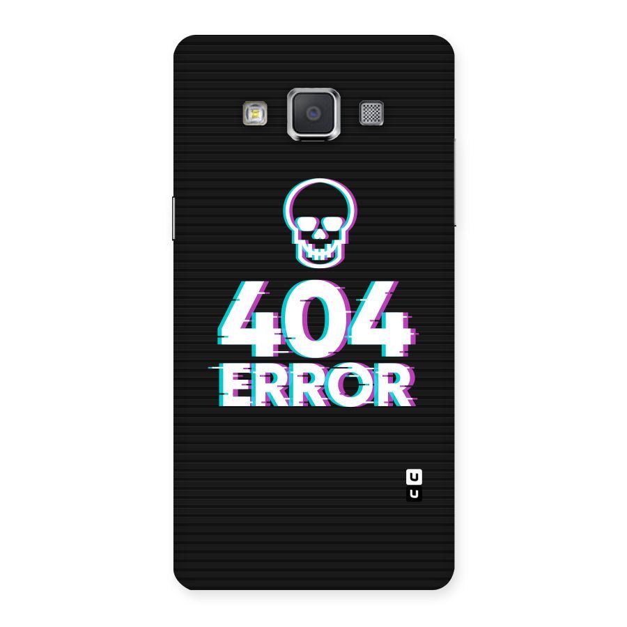 Error 404 Skull Back Case for Galaxy Grand Max