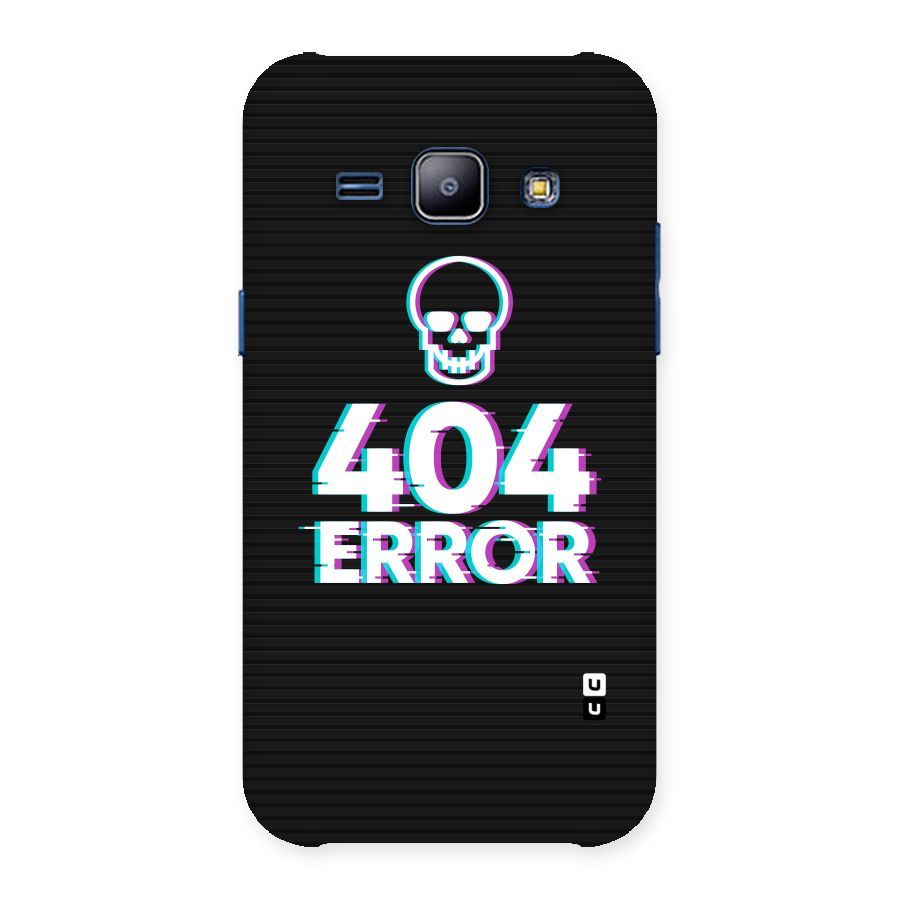 Error 404 Skull Back Case for Galaxy J1