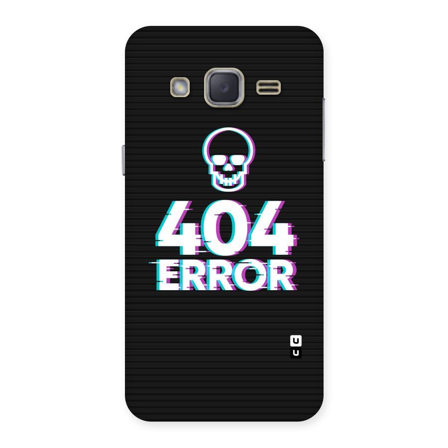 Error 404 Skull Back Case for Galaxy J2