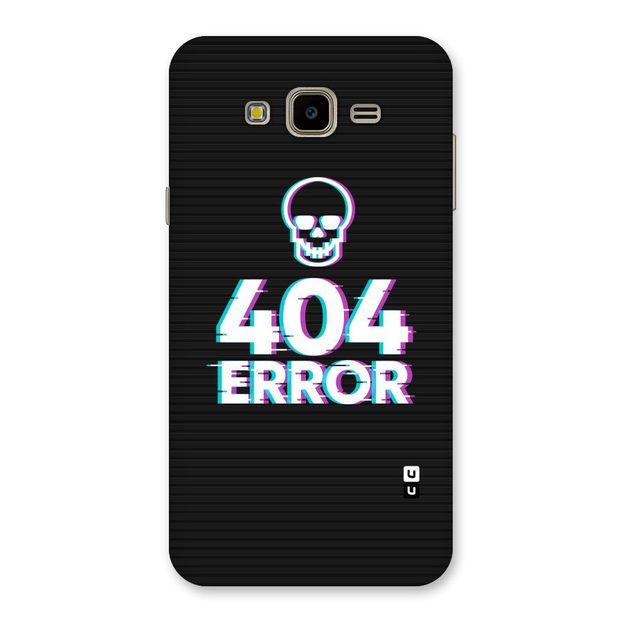 Error 404 Skull Back Case for Galaxy J7 Nxt