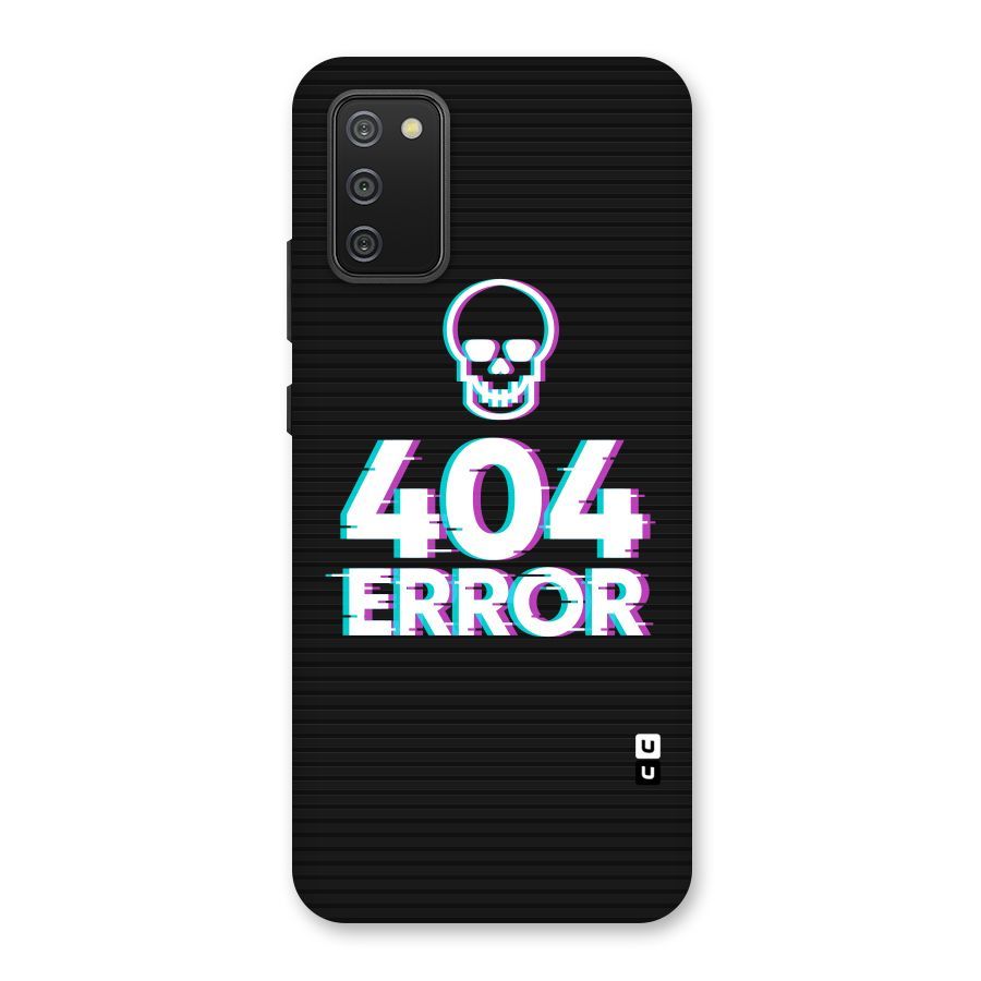 Error 404 Skull Back Case for Galaxy M02s