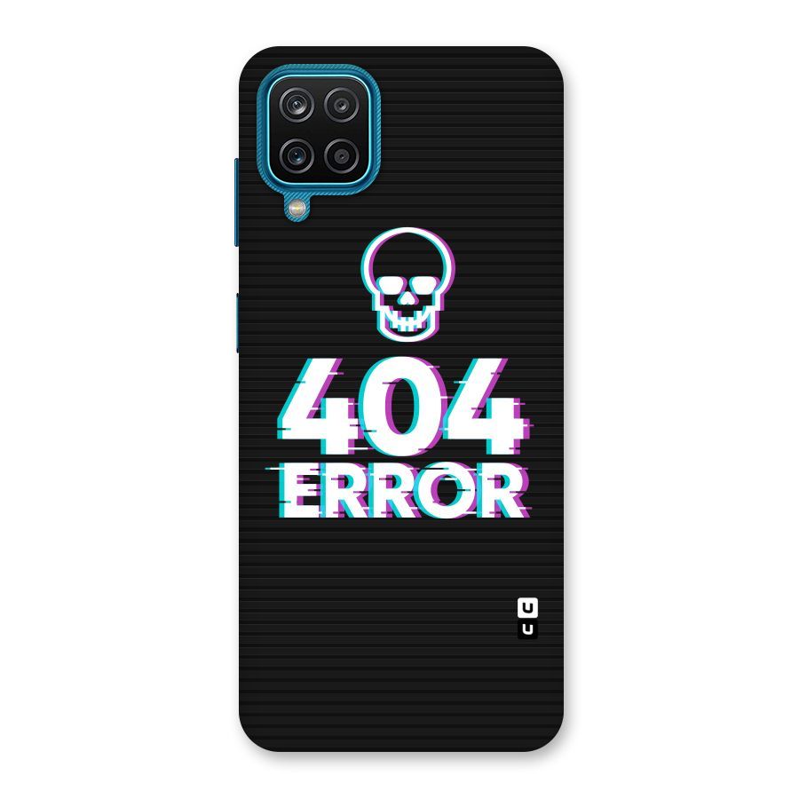 Error 404 Skull Back Case for Galaxy M12