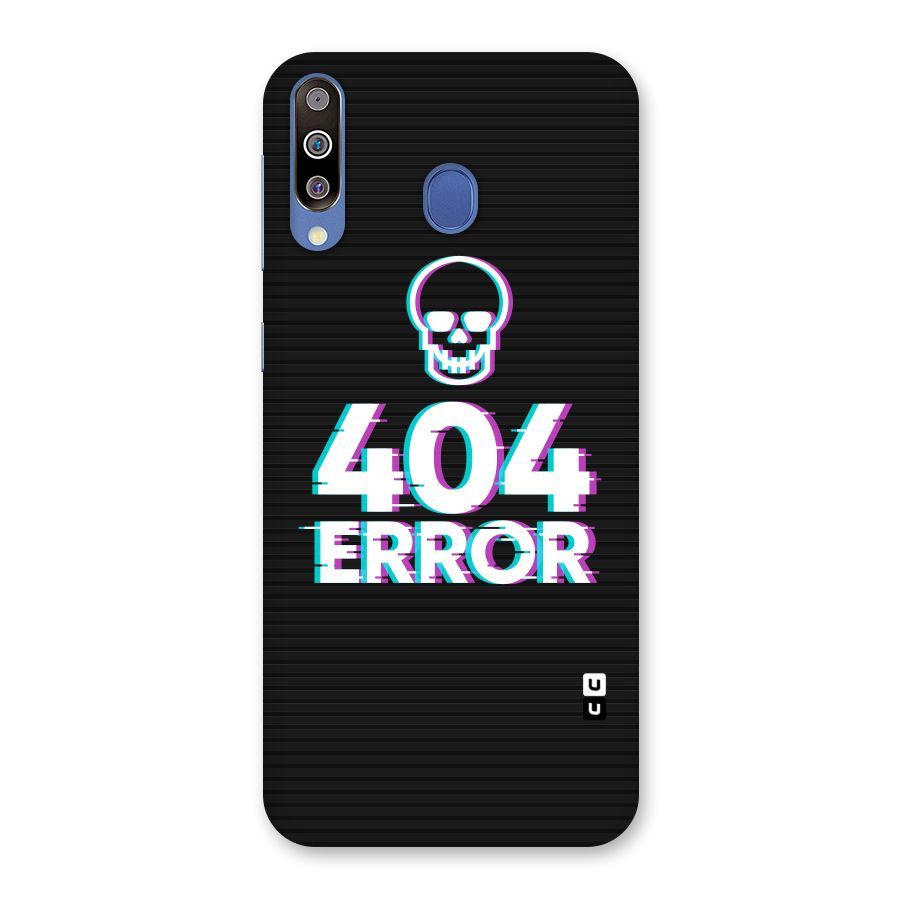 Error 404 Skull Back Case for Galaxy M30