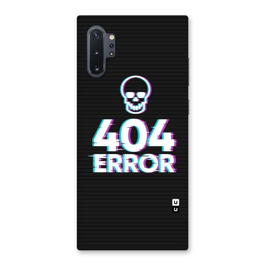Error 404 Skull Back Case for Galaxy Note 10 Plus