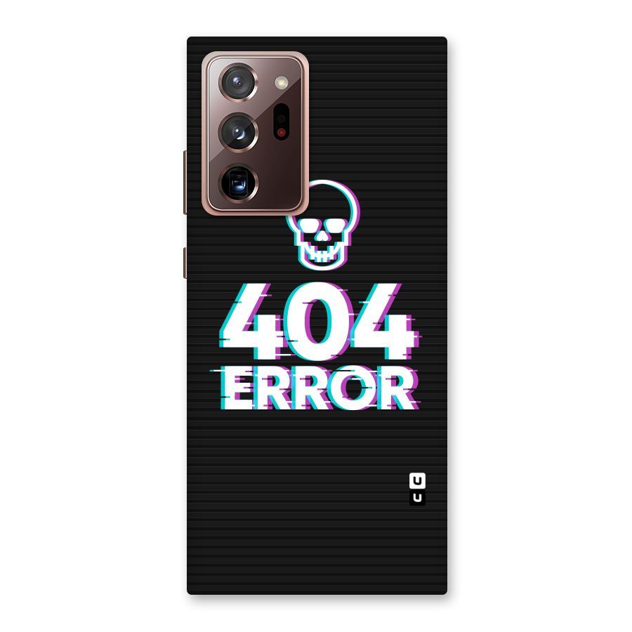 Error 404 Skull Back Case for Galaxy Note 20 Ultra