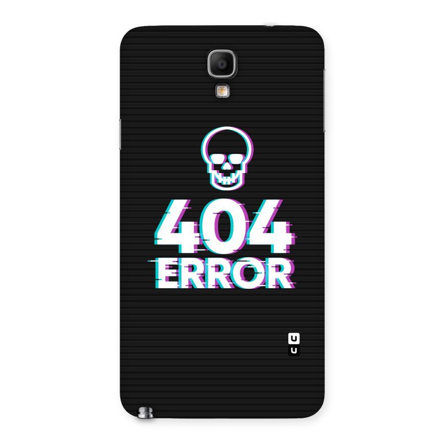 Error 404 Skull Back Case for Galaxy Note 3 Neo
