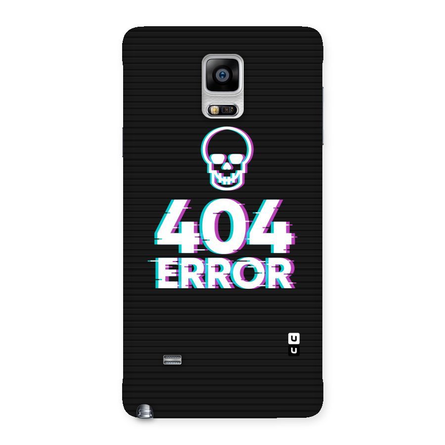 Error 404 Skull Back Case for Galaxy Note 4
