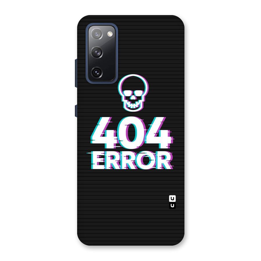 Error 404 Skull Back Case for Galaxy S20 FE