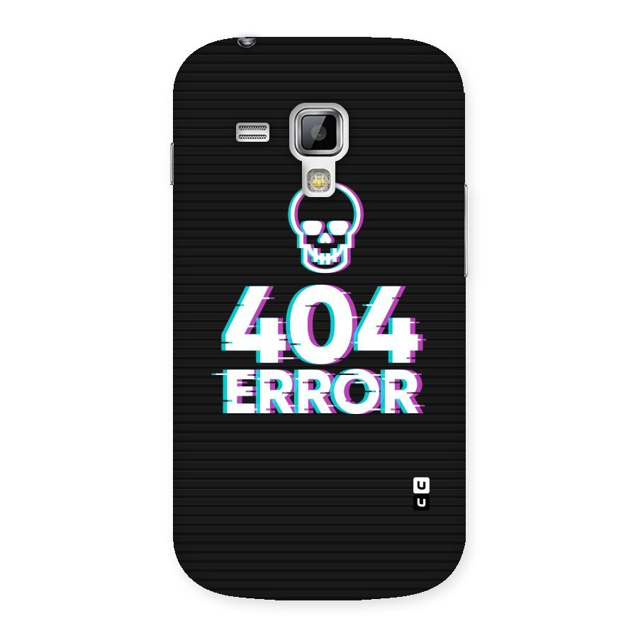 Error 404 Skull Back Case for Galaxy S Duos