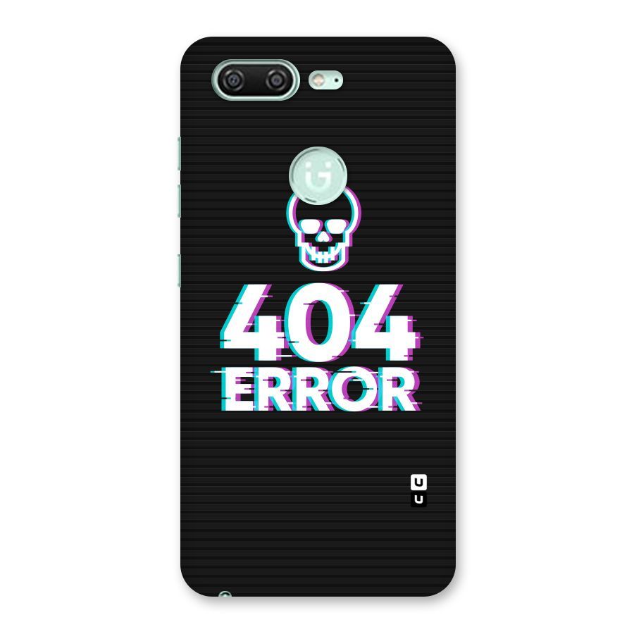 Error 404 Skull Back Case for Gionee S10