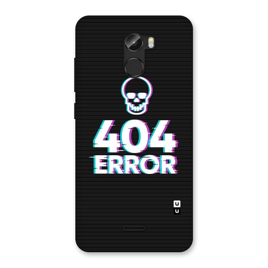 Error 404 Skull Back Case for Gionee X1