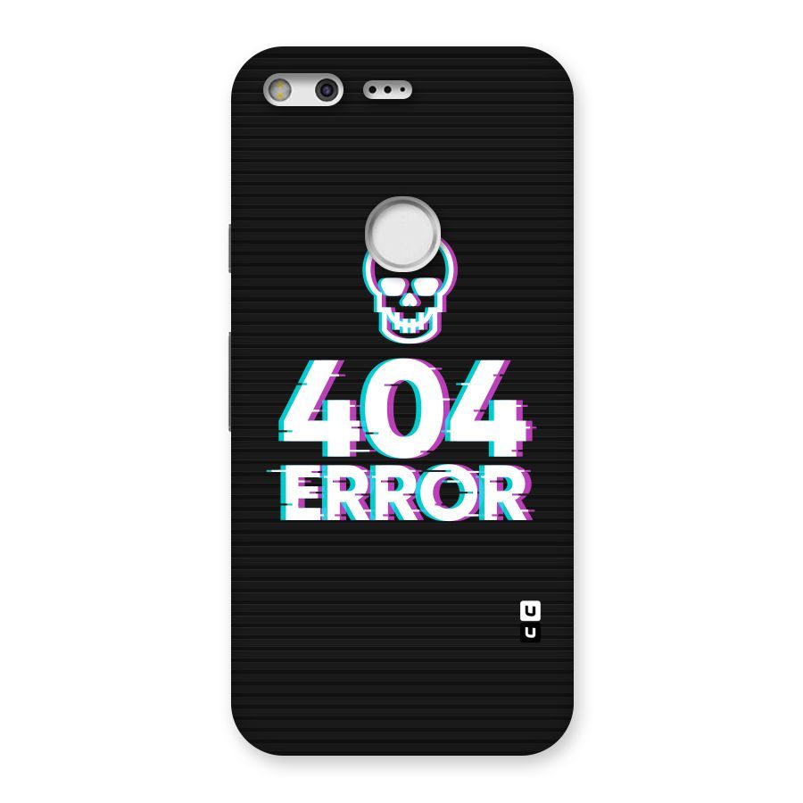 Error 404 Skull Back Case for Google Pixel