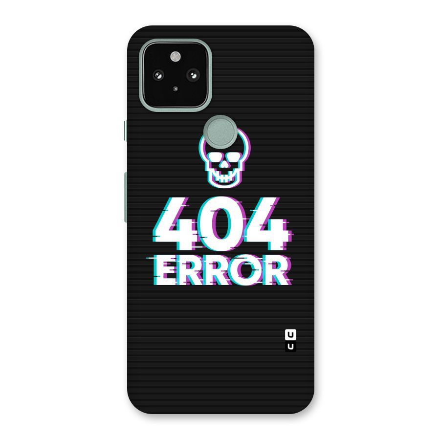 Error 404 Skull Back Case for Google Pixel 5