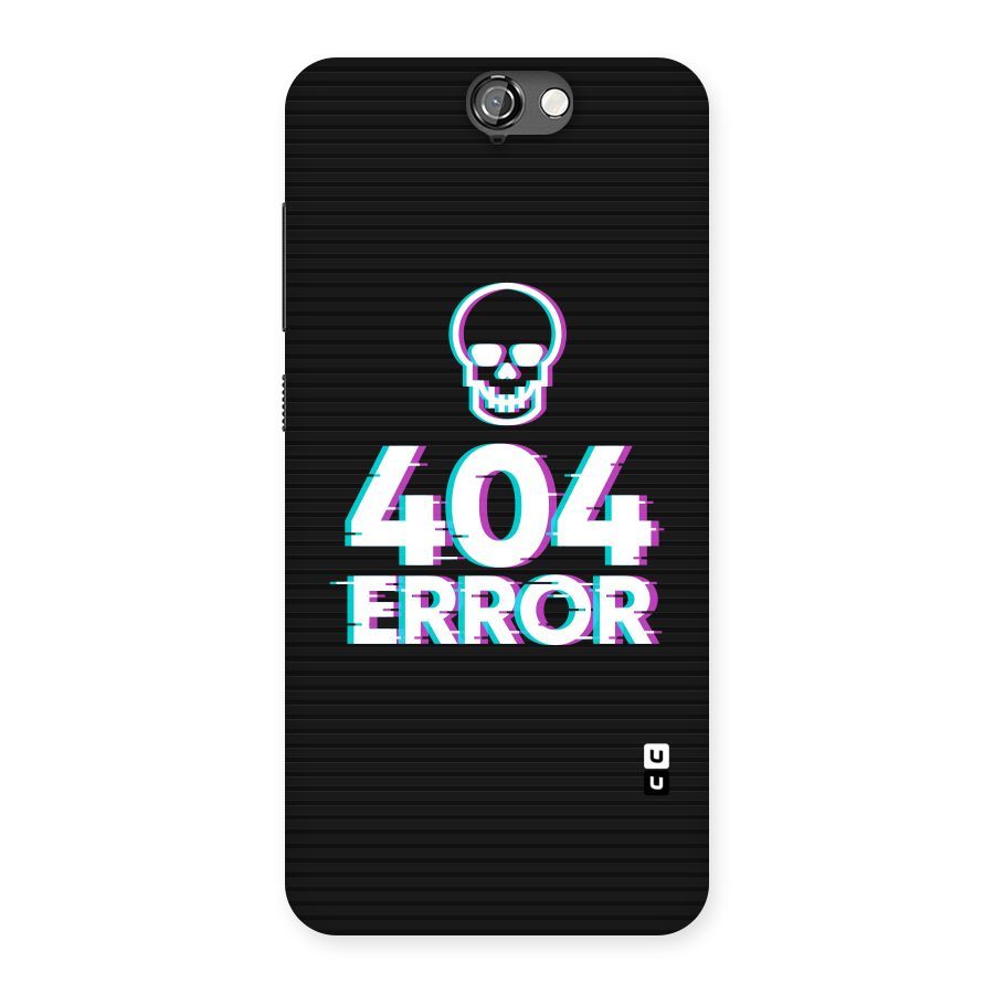 Error 404 Skull Back Case for HTC One A9