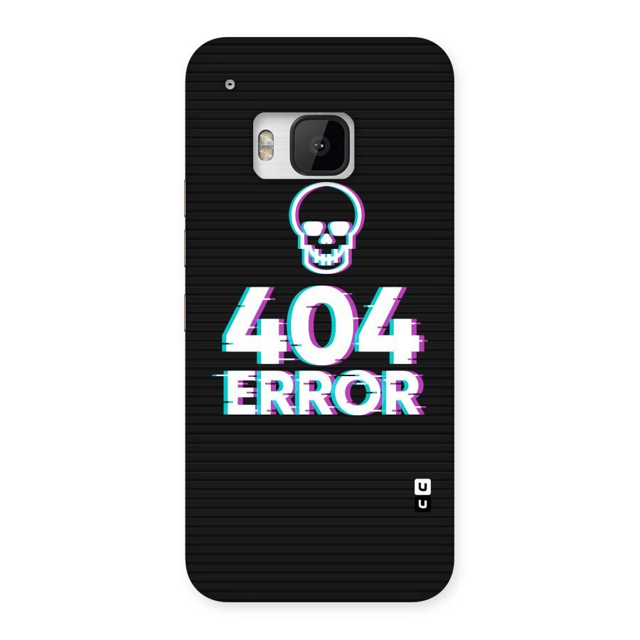 Error 404 Skull Back Case for HTC One M9