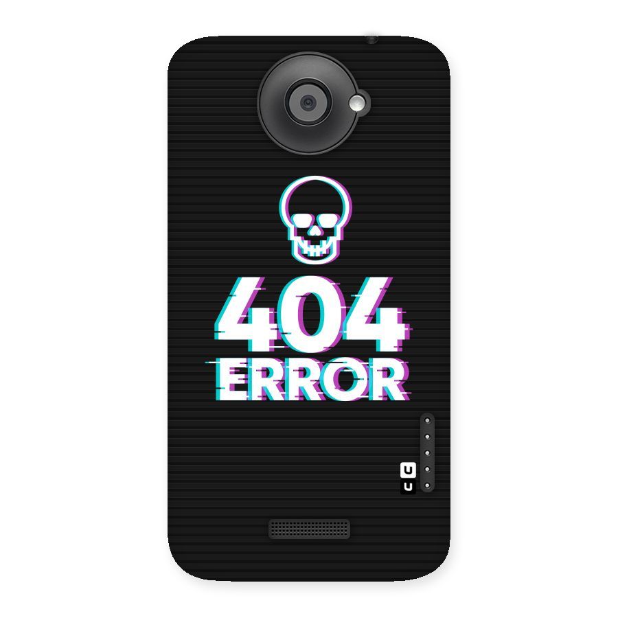 Error 404 Skull Back Case for HTC One X