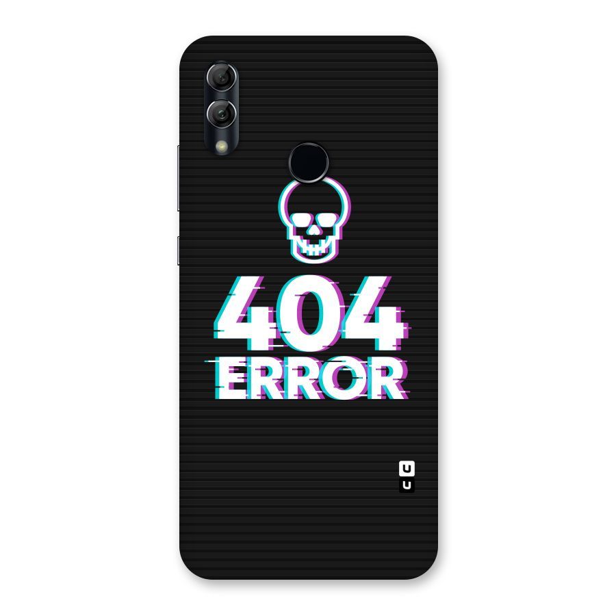 Error 404 Skull Back Case for Honor 10 Lite