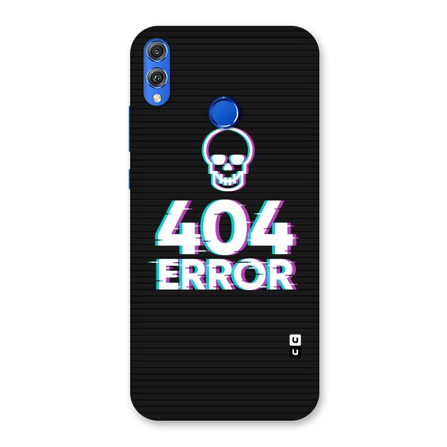 Error 404 Skull Back Case for Honor 8X