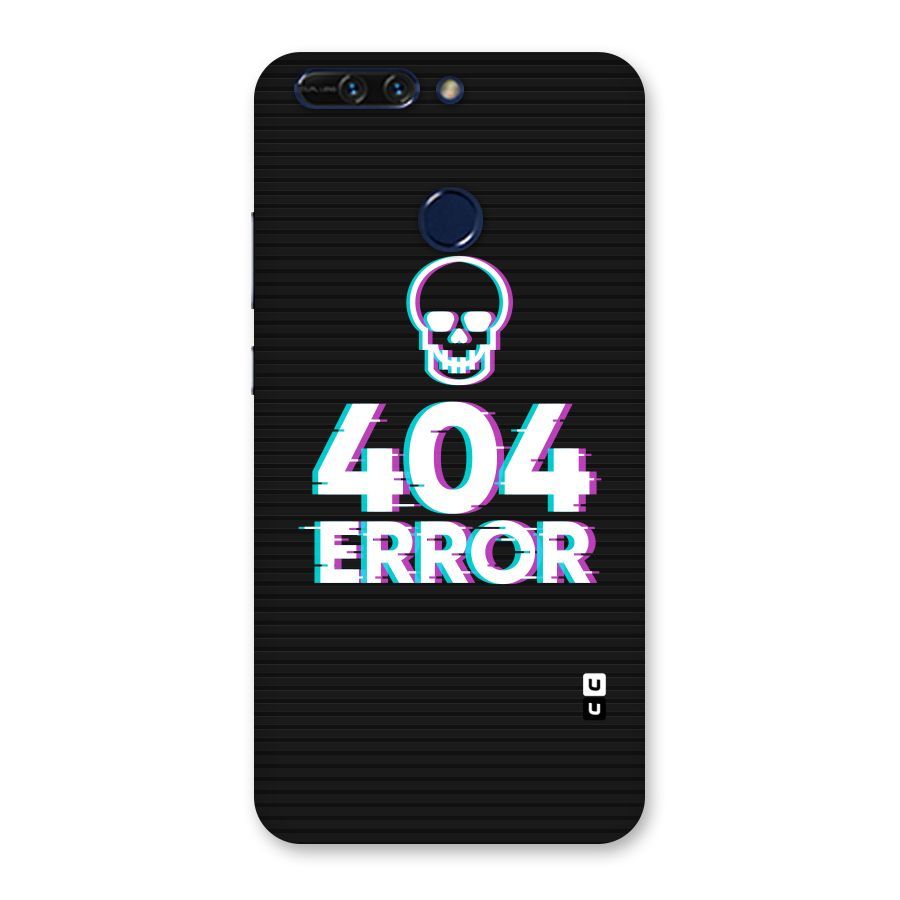 Error 404 Skull Back Case for Honor 8 Pro