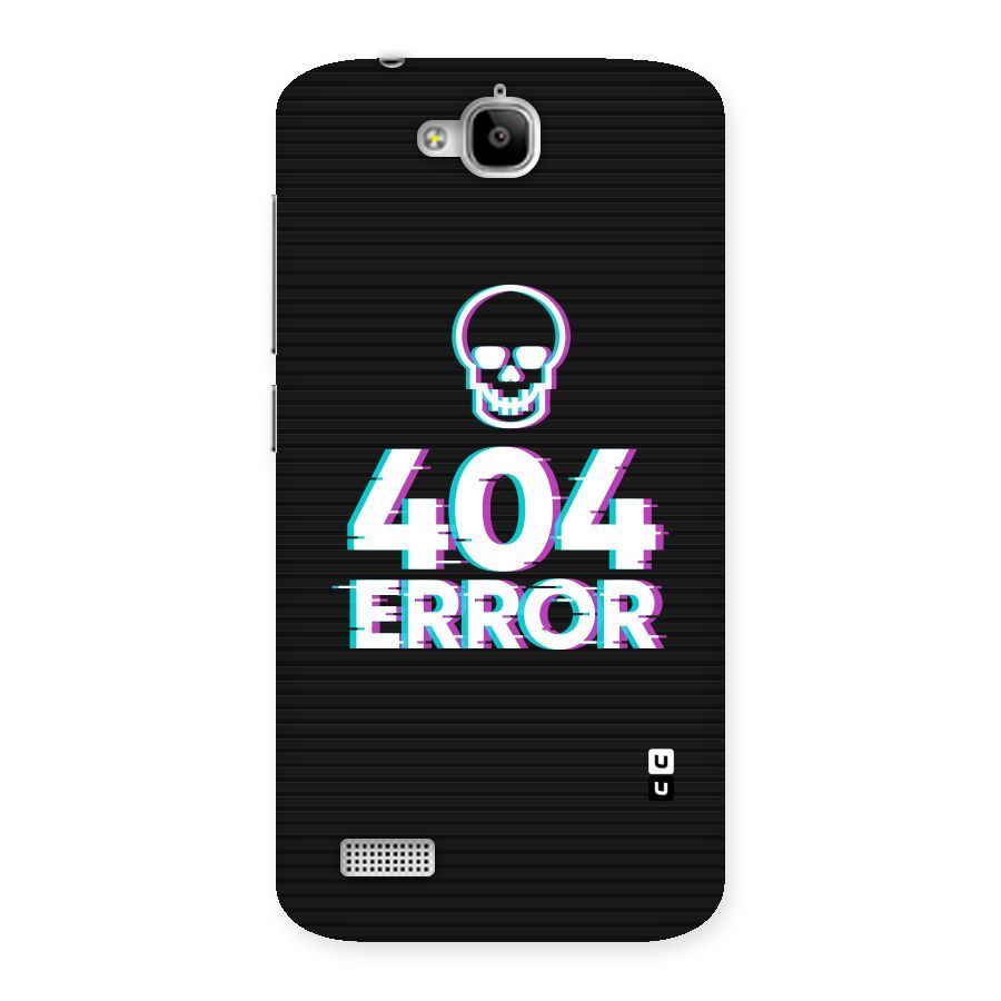 Error 404 Skull Back Case for Honor Holly