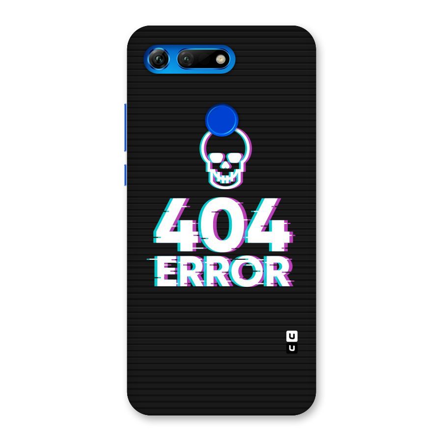 Error 404 Skull Back Case for Honor View 20