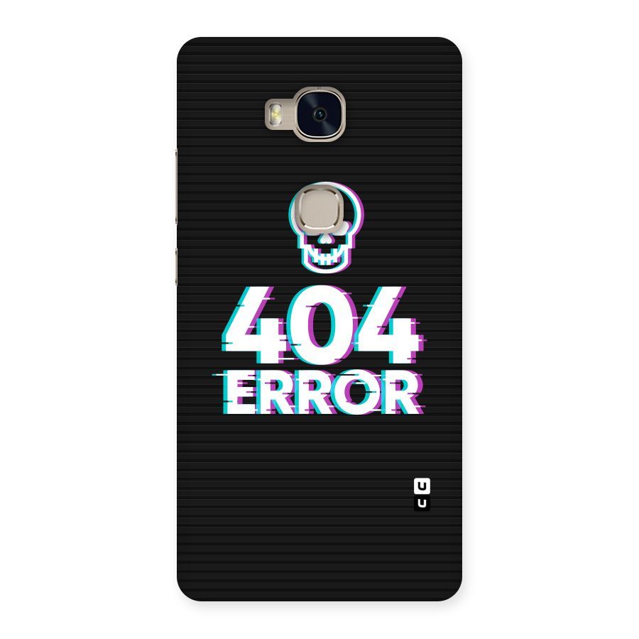 Error 404 Skull Back Case for Huawei Honor 5X