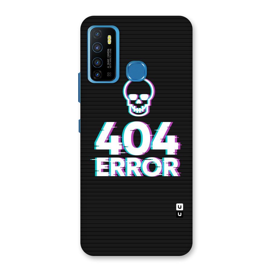 Error 404 Skull Back Case for Infinix Hot 9