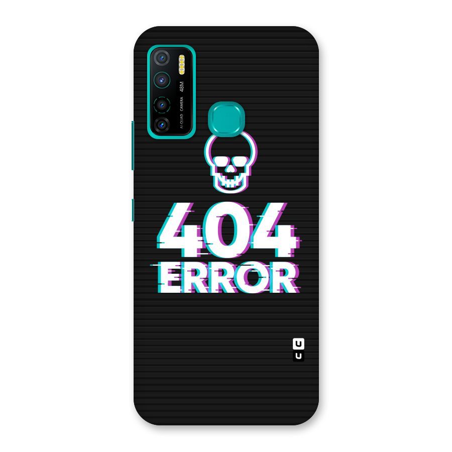 Error 404 Skull Back Case for Infinix Hot 9 Pro