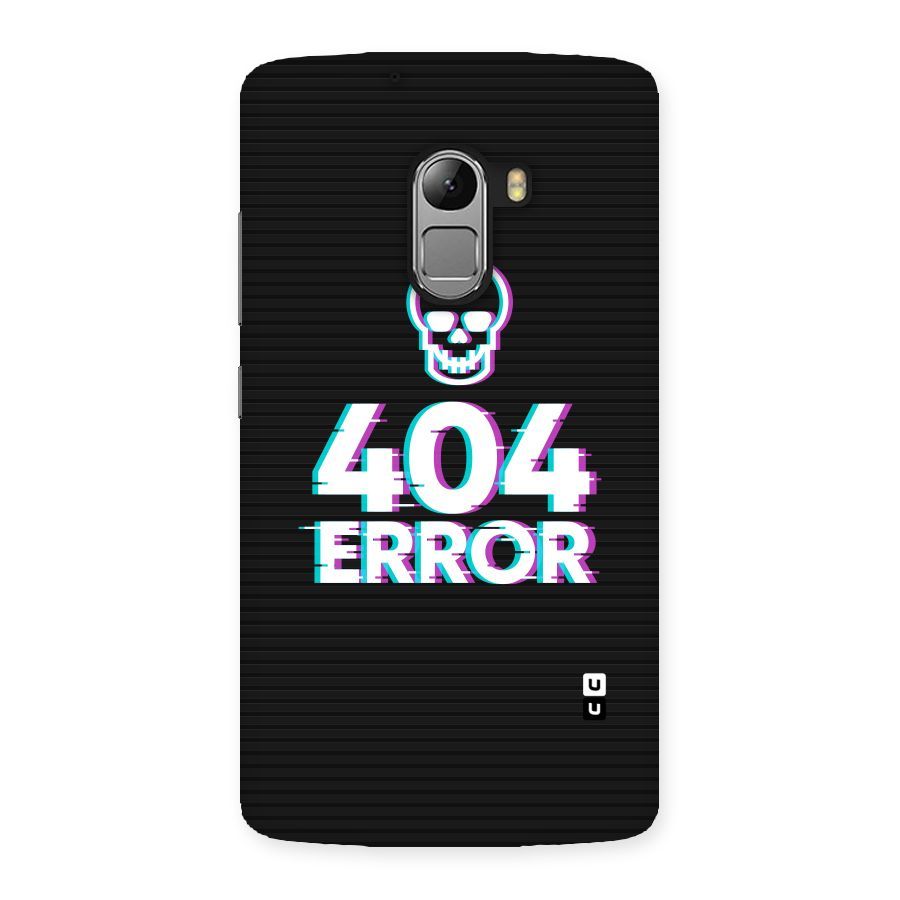 Error 404 Skull Back Case for Lenovo K4 Note