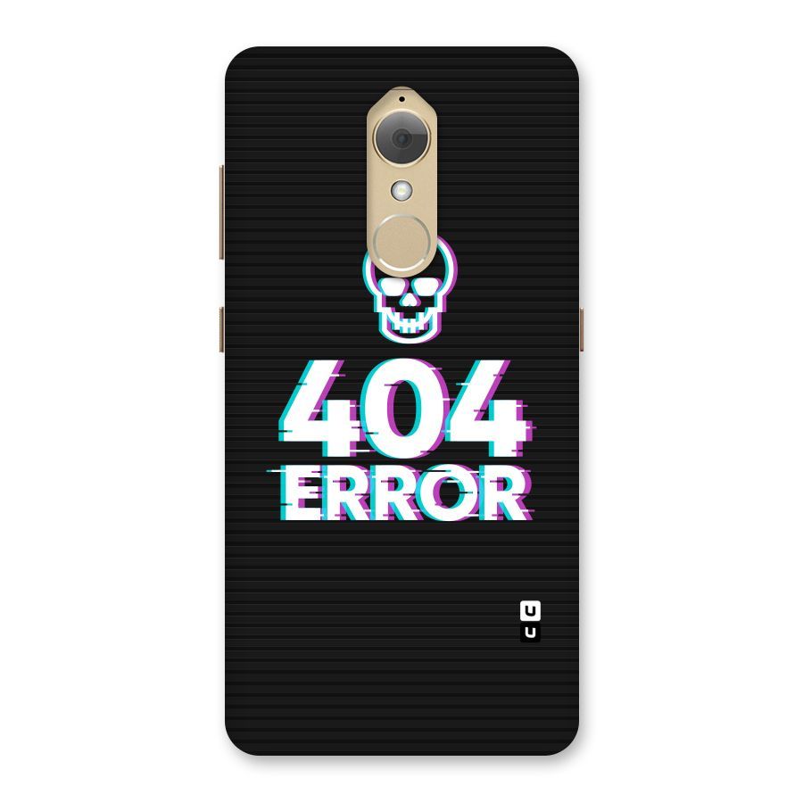 Error 404 Skull Back Case for Lenovo K8
