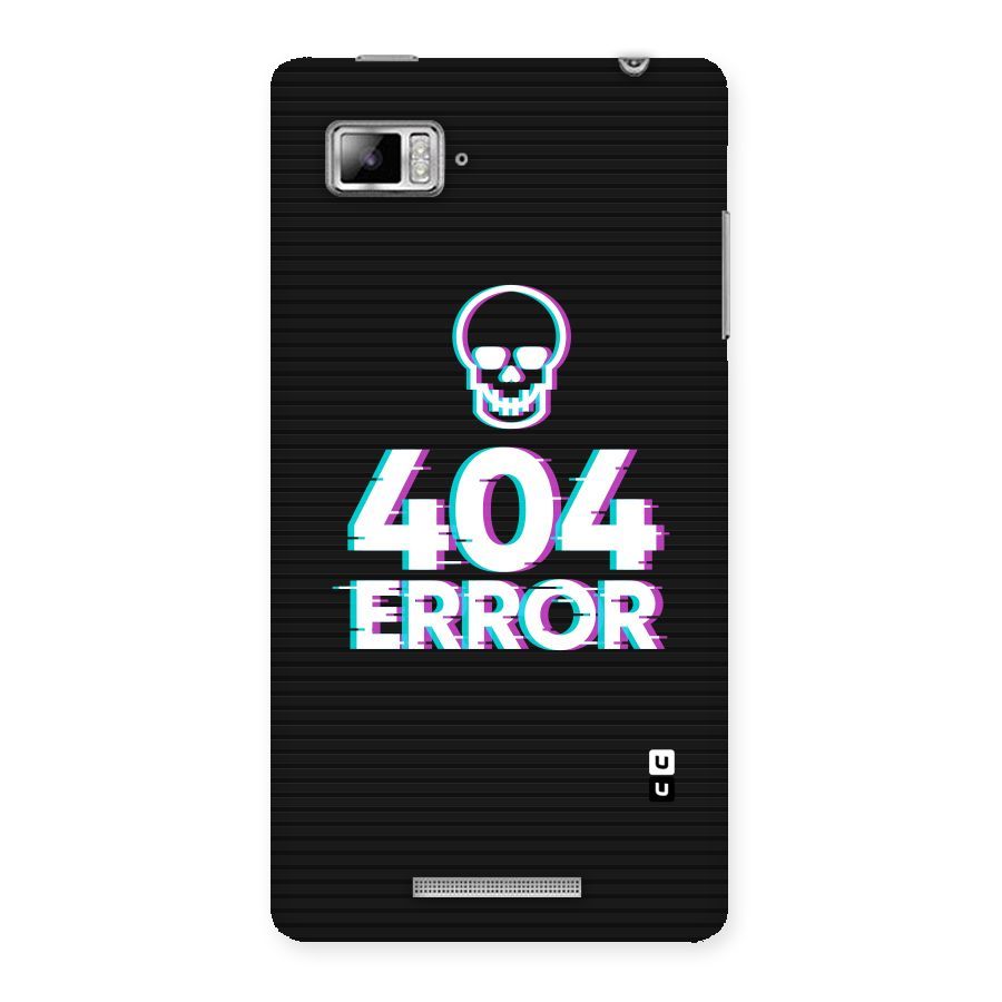 Error 404 Skull Back Case for Lenovo Vibe Z K910