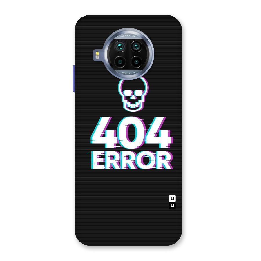 Error 404 Skull Back Case for Mi 10i